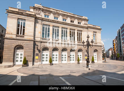 Oviedo, Spanien - Montag, 15. August 2016: Theater Campoamor Stockfoto