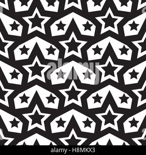 Geometrische Formen Muster-Set, minimalistischen, Memphis-Stil. Vektor-illustration Stock Vektor