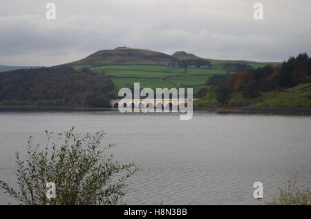 Ladybower Vorratsbehälter Derwent Valley Derbyshire Stockfoto