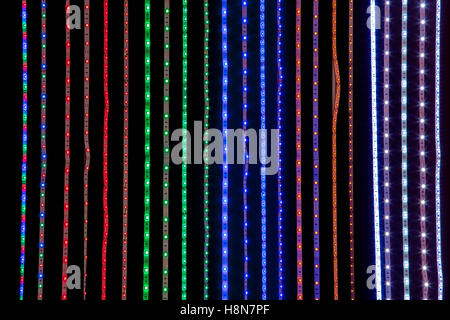 LED-Streifen-Beleuchtung Stockfoto