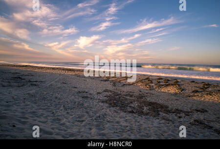 Ponto Strand/Süd Carlsbad State Beach, Carlsbad, Kalifornien, USA. Stockfoto