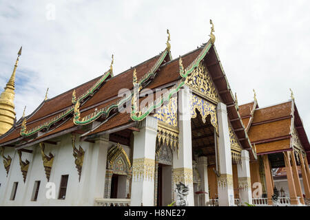 Wat Phra, dass Chang Kham, Tempel, Nan, Norden von Thailand Stockfoto
