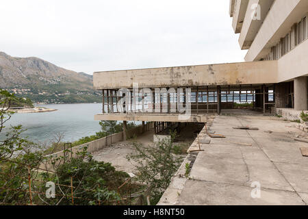 Szenen von Kupari Bay Stockfoto