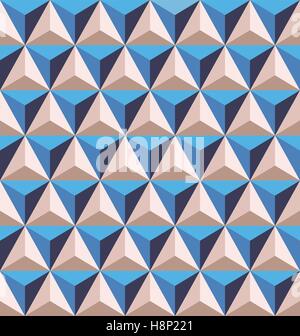 Nahtlose abstrakte geometrische Muster Stock Vektor