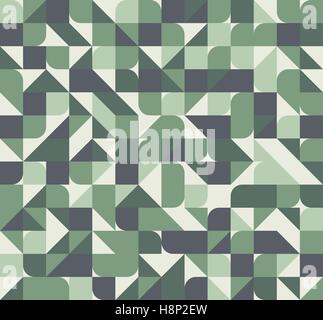 Nahtlose abstrakte geometrische Muster Stock Vektor