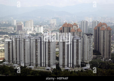 Kuala Lumpur, Malaysia. 15. November 2016. Hochhäuser in Kuala Lumpur nimmt rasch zu. Stockfoto