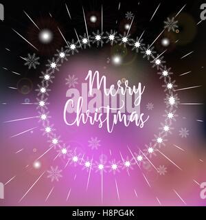 Merry Christmas card Stock Vektor