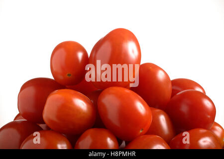 Baby Eiertomaten Stockfoto