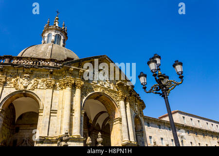 Schrein und Basilika von Loyola, zwischen den Städten des Azpeitia und Azcoitia, Spanien. Stockfoto