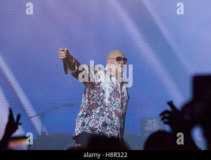 Hollywood, Kalifornien, USA. 14. November 2016. Fat Joe führt bei Ford Enthüllung der neuen EcoSport SUV Credit: The Foto Zugang/Alamy Live News Stockfoto