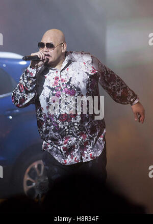 Hollywood, Kalifornien, USA. 14. November 2016. Fat Joe führt bei Ford Enthüllung der neuen EcoSport SUV Credit: The Foto Zugang/Alamy Live News Stockfoto