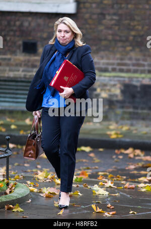 Karen Bradley, Staatssekretär für Kultur, Medien und Sport, kommt nach einer Kabinettssitzung Stockfoto