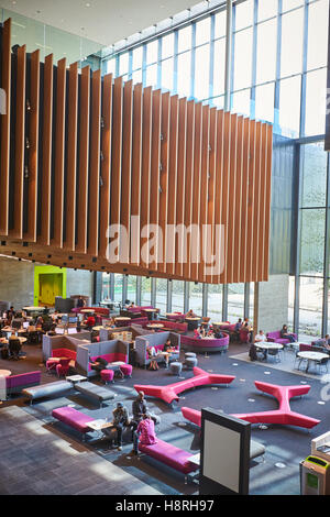 Überblick über das Innere der Gebäude an der Oxford Brookes University John Henry Brookes Stockfoto