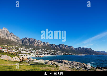 Südafrika, Western Cape, Kapstadt, Camps Bay und zwölf Apostel, Table Mountain National Park Stockfoto