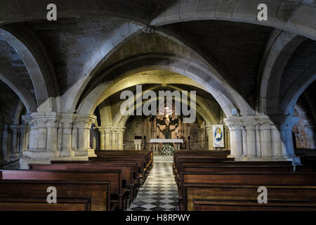 Dom Basilika der Himmelfahrt der Jungfrau Maria von Santander, Spanien, Europa Stockfoto