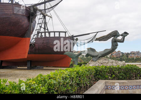 Museo Del Hombre y del Mar in Magdalena Halbinsel, Santander, Kantabrien, Spanien, Europa Stockfoto