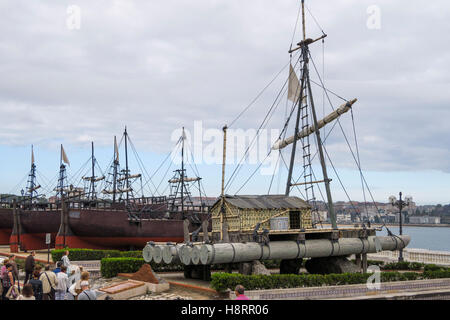 Museo Del Hombre y del Mar in Magdalena Halbinsel, Santander, Kantabrien, Spanien, Europa Stockfoto