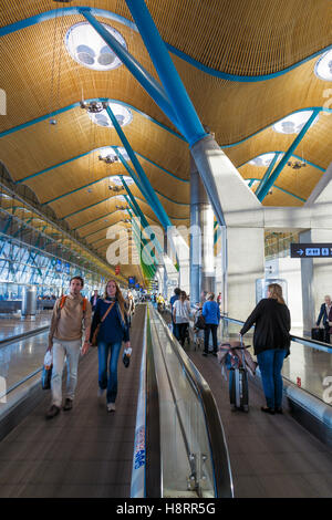 Adolfo Suárez Barajas Flughafen in Madrid, Spanien Stockfoto