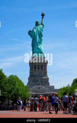 Statue of Liberty, Statue of Liberty National Monument, New York Stockfoto