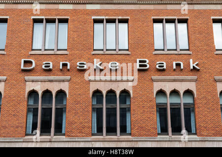 Danske Bank Gebäude in Kopenhagen, Dänemark Stockfoto