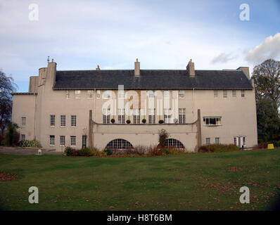 Haus für eine Kunst-Liebhaber Bellahouston park Glasgow Charles Rennie Mackintosh Stockfoto