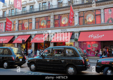 Hamleys Toy Shop Regent Street in London Stockfoto