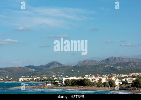 Griechenland, Kreta, Strang bin Westlichen Ortsrand von Kissamos Stockfoto
