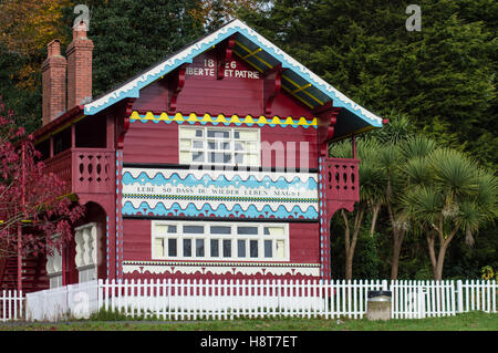 Swiss Cottage in Singleton Park, Swansea, Wales, UK Stockfoto