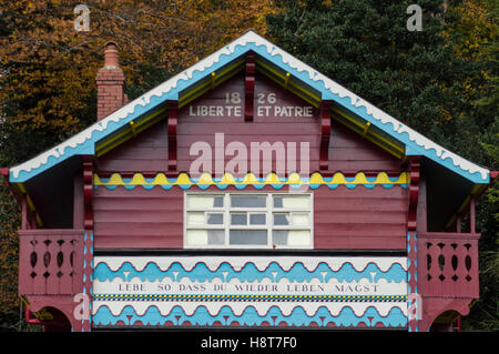 Swiss Cottage in Singleton Park, Swansea, Wales, UK Stockfoto