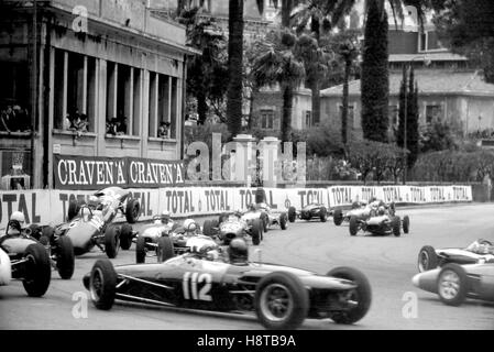 1962 MONACO GP FJ GASWERK SHUNT-START Stockfoto