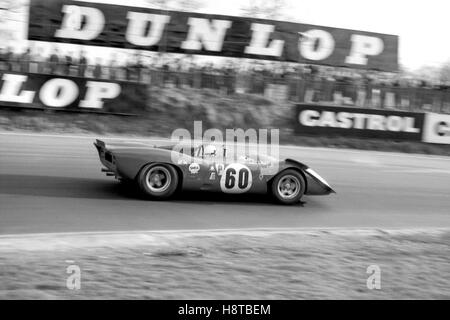 1969 BOAC MARKEN 6 STUNDEN CHRIS AMON FERRARI 312P 2 Stockfoto