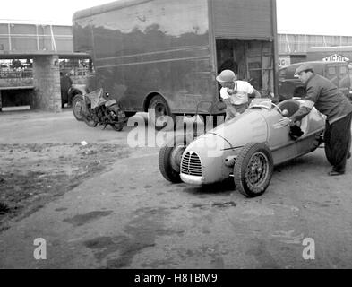 SILVERSTONE MANZON GORDINI PADDOCK Stockfoto