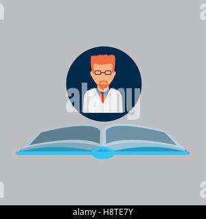 chemischen Handschuh mit Wissenschaftler Chemie Grafik Ector Abbildung Eps 10 Stock Vektor