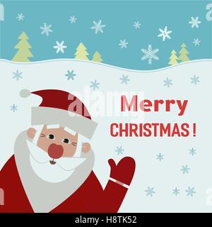 Merry Christmas card Stock Vektor