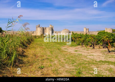 Aigues Mortes in der Camargue - Aigues Mortes in der Camargue, Frankreich Stockfoto