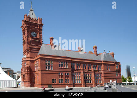 Pierhead Gebäude, Cardiff, Wales, Vereinigtes Königreich, Europa Stockfoto