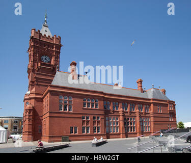 Pierhead Gebäude, Cardiff, Wales, Vereinigtes Königreich, Europa Stockfoto