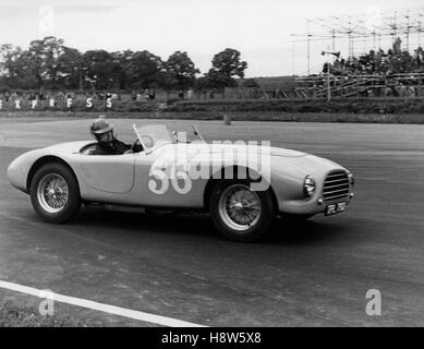 1953-AC Ace-Prototyp. V.Davison, 8 Clubs Silverstone 1954. Stockfoto