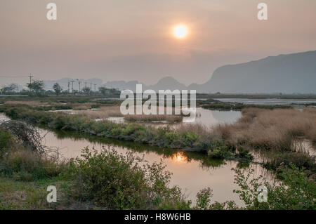 Sam Roi Yot National Park südlich von Hua Hin in Thailand Stockfoto