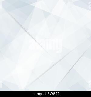 Lowpoly Trendy Hintergrund mit Exemplar. Material-Design. Vektor-Illustration. Deckkraft-Schichten für Schatten verwendet Stock Vektor