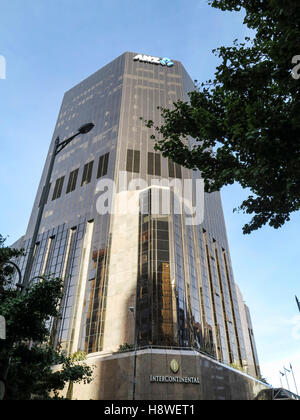 Gebäude im Zentrum von Wellington, Nordinsel, Neuseeland Stockfoto