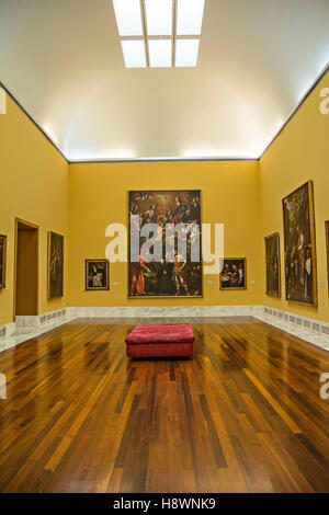 Innere des Fine Arts Museum von Valencia (San Pio V), Spanien Stockfoto