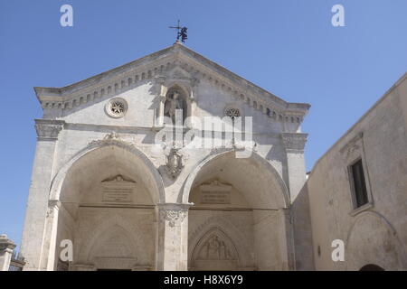 Die Sanktuarios von San Michele in Monte Sant ' Angelo, Puglia. Stockfoto