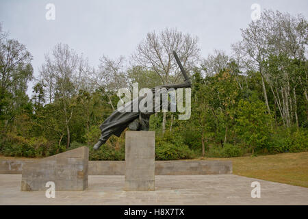 Denkmal des spanischen Bürgerkriegs im Volkspark Friedrichshain, Berlin Stockfoto