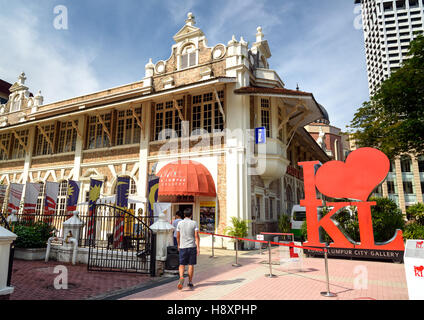 : Kuala Lumpur City Gallery im Merdeka Square. Es wurde 1898 gebaut. Kuala Lumpur, Malaysia Stockfoto