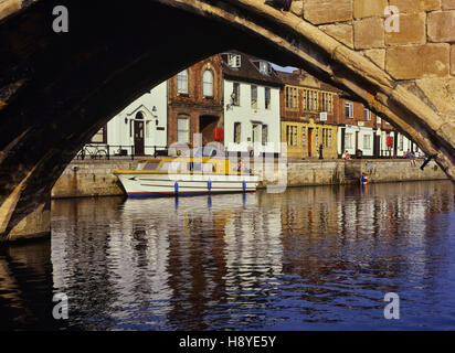 St Ives Kai. Cambridgeshire. England. UK Stockfoto