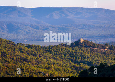 Ruines du Vieux Nans Les pins Frankreich Var 83 Stockfoto