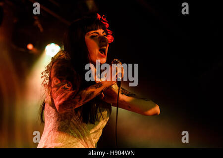 Las Vegas, NV, USA. 16. November 2016. Haus Abdeckung *** Mo Laferte im Vinyl Las Vegas im Hard Rock Hotel & Casino in Las Vegas, NV am 16. November 2016. Bildnachweis: Erik Kabik Fotografie/Medien Punch/Alamy Live-Nachrichten Stockfoto