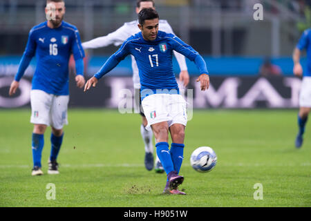 Mailand, Italien. 15. November 2016. Eder (ITA) Fußball: Internationale Freundschaftsspiele match zwischen Deutschland und Italien 0: 0 im Stadio Giuseppe Meazza in Mailand, Italien. © Maurizio Borsari/AFLO/Alamy Live-Nachrichten Stockfoto