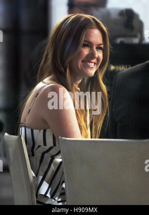 New York, NY, USA. 17. November 2016. Heutige Isla Fisher bei NBC in New York City am 17. November 2016 zeigen. Bildnachweis: RWS/Punch/Alamy Live-Nachrichten Stockfoto